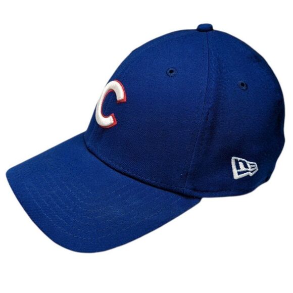 New Era 59Fifty Chicago Cubs MLB Blue Fitted Baseball Cap/Hat SZ Medium-Large - Picture 2 of 7